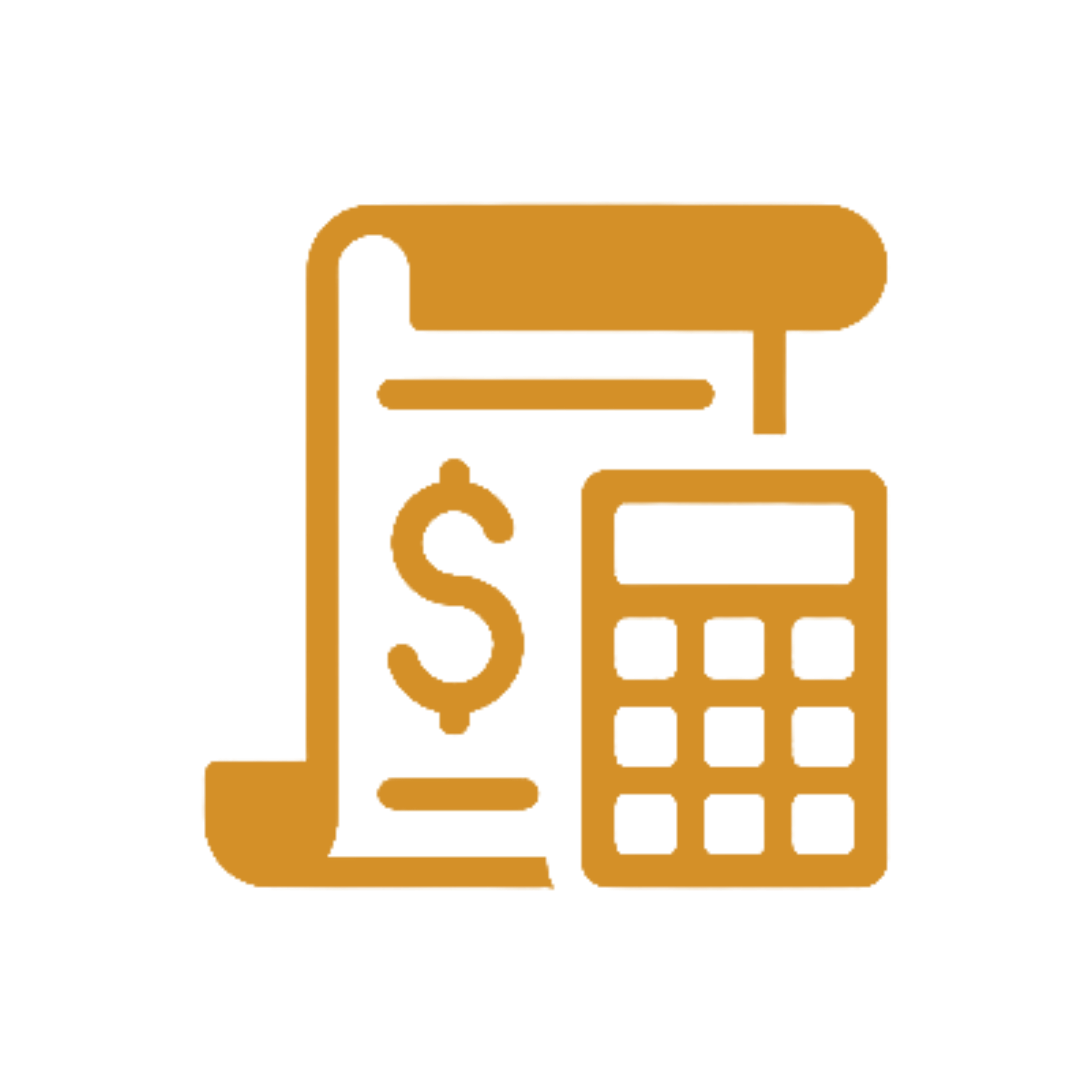 Invoice collection icon representing accounts receivable management and factoring services